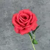 Flor Artificial Rosa Única Cenário de Casamento Layout Decoração de Casa Flor de Seda Transfronteiriça Artesanal Ornamentos de Flores Artificiais Atacado