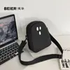 Bolso cruzado estilo Ins nicho de dibujos animados de fantasma para mujer estilo japonés estilo feo y lindo elegante casual versátil estudiante bolsa pequeña