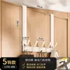 Colgador de Ropa para Colgar en la Puerta, Estante de Almacenamiento de Ropa sin Taladro, Colgador Tipo Trasera de Puerta, Colgador de Abrigos y Sombreros para Montar en la Pared