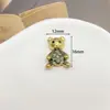 Urso de diamante vintage coelho acessórios de liga joias antigas antique pequeno furo de roupa de fragrância material de flor