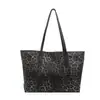 Bolso de Mano con Estampado de Leopardo para Mujer Gran Capacidad 2026 Nuevo Otoño Casual Bolso de Hombro Único de Compras Bolso Tote de Moda para el Trabajo y el Viaje