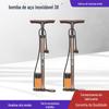Bomba manual de alta pressão com medidor de aço inoxidável 38 inflador elétrico do carro inflador da bicicleta
