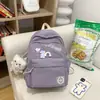 Esenciales para la Vuelta a Clases Mochila para la Vuelta a Clases Ligera Pequeña de Doble Hombro Mochila para Mujer Pequeña Estilo Ins Compacta Exterior Impermeable Diaria