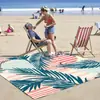 Esterilla de Playa Transfronteriza, Secado Rápido, Repelente al Agua, Esterilla Impermeable a la Humedad, Esterilla de Picnic al Aire Libre, Manta de Campamento