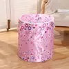 Cesta de ropa sucia de moda de Amazon, cesta de almacenamiento grande plegable, impermeable y a prueba de polvo, cesta de almacenamiento multifuncional para el hogar, venta al por mayor