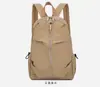 Nueva Bolsa Deportiva Plegable Estudiante Color Sólido Simple Ligera Mochila de Viaje Tendencia Estilo Coreano Mochila Ligera de Alto Valor