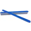 Ferramenta de Madeira para Nail Art Azul de Duas Cabeças Lima de Madeira Pincel para Poeira Reparo de Unhas Polimento Esmalte Simples