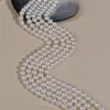 Perla de Vidrio Blanca Imitación Swarovski 650m Semi-Terminado DIY Hecho a Mano Collar Pulsera de Perlas de Cristal Cuentas Sueltas