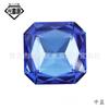 Cristal de estrás cuadrado octogonal de 8-23 mm con fondo puntiagudo, diamante de vidrio de color, forma de diamante, accesorios de joyería DIY