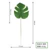 Simulación Hoja de Tortuga Hoja Falsa Decoración para el Hogar Hoja Planta de Simulación Planta de Paisajismo Decoración de Pared Pegamento Hoja de Tortuga