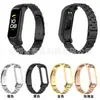Adequado para Samsung Galaxy Fit2 pulseira de metal Samsung R220 pulseira de três elos pulseira de aço inoxidável corrente da moda