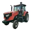 El Tractor Oriental Rojo Lx1600-M es un Tractor de Cuatro Ruedas y Dos Tracciones de Alta Calidad con una Rotocultivadora, Alta Potencia, Económico y Práctico