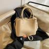 Bolso de Cubo Portátil de Estilo de Alta Gama Transfronterizo para Mujer 2025 Nueva Moda Primavera y Verano Popular Bandolera de un Solo Hombro