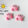 Tarjeta pequeña brillante de dibujos animados fresa diy accesorios de joyería de resina carcasa de teléfono móvil pegamento crema parche material de cubierta protectora