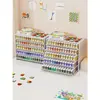 Caixa Organizadora de Bandejas de Papel Porta-armazenamento de Miçangas Perler Prateleira de Armazenamento para Mesa de Escritório Bandeja para Cartas Armário de Armazenamento de Arquivos tipo Gaveta