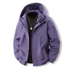 Jaqueta com Capuz Estilosa 2026 High Street para Homens e Mulheres, Outono Tamanho Grande Estilo Montanha Outdoor Casaco Funcional, Top à Prova de Vento e Impermeável
