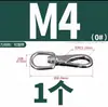 Al por mayor en stock Gancho Universal Acero Inoxidable 304 Gancho Universal Hebilla Universal Gancho de Resorte Gancho Giratorio Gama Completa