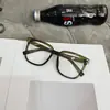 Gafas de Marco Grande de Color Té Frío Se Pueden Adaptar con Lentes Graduados, Bloqueo de Luz Azul, Aspecto Natural, Alto Valor Estético, Gafas Sin Graduación