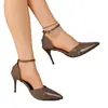 Outono 2026 Novos Scarpins de Salto Alto Moda Feminina Simples Cor Sólida Bico Fino Scarpins de Salto Alto Femininos