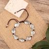Pulsera Artesanal Estilo Nacional para Hombres y Mujeres Retro Todo-partido Pulsera Ajustable Elefante Pez Pequeño Doble Capa Correa Mori Accesorios