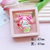Grande Kaku Ku Série Cachorro Branco Resina Acessórios DIY Capa de Celular Tênis com Furos Patch Acessórios de Cabelo Material