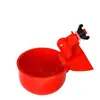 Bebedouro Automático para Aves, Tigela de Água com Enchimento Automático para Galinha Pato Codorna Pombo, Copo de Beber para Gado de Fazenda, Alimentador de Água Espessado Durável para Aves