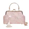 Bolsa Porta-Moedas Retro Estilo Chinês Moda Versátil Bolsa de Festa 2026 Novo Estilo Tendência Estilo Chinês Bolsa de Ombro Único Transversal bolsas