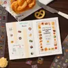 Set Creativo de Cinta y Pegatinas Artesanales Yuezhen: Serie de Comidas Matutinas y Vespertinas, Material de Diario Transfronterizo Estilo Vintage y Pegatinas Decorativas