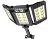 Farola solar ajustable para exteriores, luz de calle impermeable con control remoto para jardín, nueva farola solar de inducción
