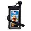 Bolsa à prova d'água para celular com airbag de TPU flutuante, bolsa à prova d'água para celular de grande capacidade, bolsa de celular à prova d'água portátil para atividades ao ar livre e natação
