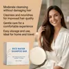 Champú en Barra Hidratante de Agua de Arroz Fórmula Suave Refrescante Voluminizador Limpieza de los Mechones del Cabello Cuidado Diario Suave Nutritivo Cabello