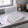 Caixa de Embalagem Plástica com 2 Compartimentos, 4 Compartimentos, 5 Compartimentos, 6 Compartimentos, Caixa de Peças, Ferramentas de Ferragens, Equipamentos de Pesca, Joias, Caixa de Armazenamento para Artesanato, Caixa para Iscas Artificiais