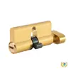 Cilindro de Cerradura de Puerta de Aleación de Aluminio, Cilindro de Cerradura Totalmente de Cobre para Puertas de Aluminio con Rotura de Puente Térmico, Cerradura Grande de 70 60 90 de un Solo Bombín para Puertas de Plástico y Acero, Tipo Universal