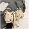 2025 Diseño Nicho Bolso de Mujer Bolsos Transfronterizo Moda de Alta Gama Bolso de Axila Nuevo Otoño e Invierno Coreano PU Bolso Casual