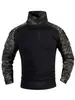 2026 Camuflaje Amazónico para Hombre Ropa Deportiva Transpirable Resistente al Desgaste Militar para Exteriores Parte Superior Uniforme de Combate en Stock para Exportación