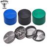 Venta Caliente Transfronteriza Diámetro 63mm Aleación de Zinc Amoladora de Cigarrillos de Cuatro Capas Metal Amoladora de Cigarrillos Metal Amoladora