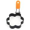 Anillo para Huevo Cuadrado de Acero Inoxidable 430 Antiadherente Molde para Tortilla Juego de Moldes para Huevo Pochado al por Mayor