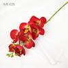 Uma flor de madeira Estrada fábrica direta nova casa Hóspede restaurante Decoração flores de exibição cola de simulação sentir Phalaenopsis