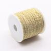 1,2 mm multicolorido linho cor texto jogar esfregar contas de algodão King Kong estrela lua frisado fio trançado tasser fio
