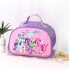 Nova Bolsa Térmica para Lancheira de Estudante Bolsa de Lancheira Grande Bolsa de Lancheira Infantil Fofa de Desenho Animado Impermeável e Espessada