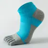 10 Pares Envío Gratis Calcetines de Cinco Dedos para Hombre Calcetines Finos de Verano Transpirables Malla de Empalme Calcetines de Cintura Baja Calcetines de Dedos Divididos Suministro Directo de Fábrica