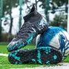 Zapatos de fútbol con tacos largos transfronterizos para hombre, tacos de césped artificial de caña alta, zapatillas deportivas para estudiantes jóvenes, zapatos para entrenamiento de competición