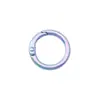 Gaxeta para cordão de celular, clipe de aço inoxidável, peça de conexão de corrente para pendurar na parte traseira, patch de fixação universal de TPU, fecho de argola de mola