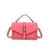 Bolso de alta gama 2023 nueva moda retro bolso de hombro invierno color sólido todo partido bandolera bolso cuadrado pequeño