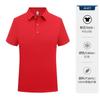 Polo de Solapa de Color Puro de Seda de Hielo para Hombre Camiseta de Manga Corta Ropa de Trabajo Cultura Corporativa Camisa Publicitaria Logotipo Impreso Personalizado