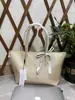 Moda Francesa Nuevo Estilo Horizontal Bolso Tote Mediano, Bolsa de Compras de Gran Capacidad, Bolso de Mano Impermeable para Viajes