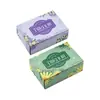 Cajas de Empaque para Jabón, Artículos de Tocador, Cajas de Papel para Jabón Artesanal, Cajas con Ventana, Cajas de Colores para Cuidado Diario del Hogar, Cantidad Mínima de Pedido Personalizable