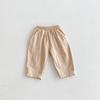 Pantalones casuales para niños y niñas de otoño, nuevos pantalones casuales de estilo coreano para niños pequeños y medianos, ropa para bebés al por mayor.