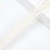 Punto de color elástico Corona de encaje flor de pez cinta de pescado encaje elástico de doble fila cinta de tejer de encaje elástico hecha a mano DIY