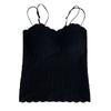 Camisola Feminina de Renda Spice Girls Colete Feminino com Bojo Novo Estilo Camisola Base Sem Alças Anti-Brilho Lingerie Top com Costas Bonitas